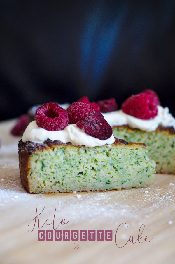 keto courgette cake