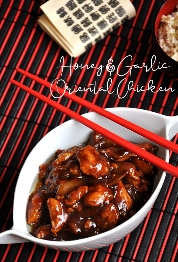 honey garlic chicken